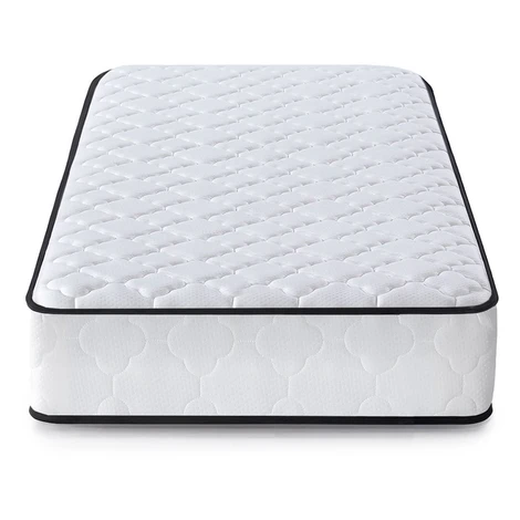 Ak furniture Pružinová matrace s povlakem Wolly 80x190 bílá