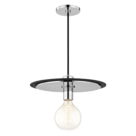 TooLight Závěsná lampa La Belle XXXIII černá/stříbrná