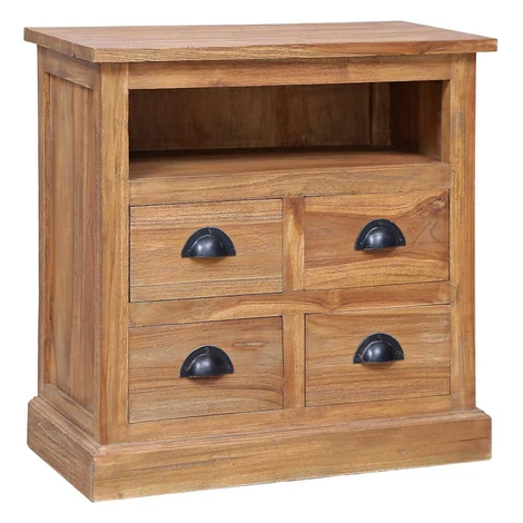 vidaXL vodaXL Odkládací skříňka 60 x 30 x 60 cm masivní teak