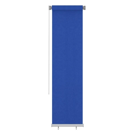 vidaXL Venkovní roleta 65 (Š) x 230 (V) cm modrá HDPE