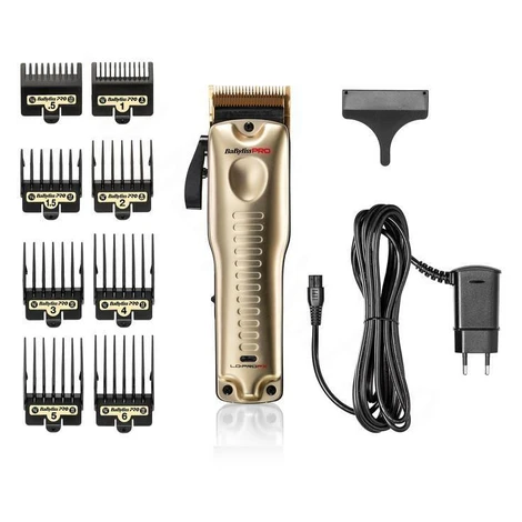 BaByliss Pro 4 FX825GE profesionální zastřihovač, titanové čepele, 3300 mAh baterie, zlatá