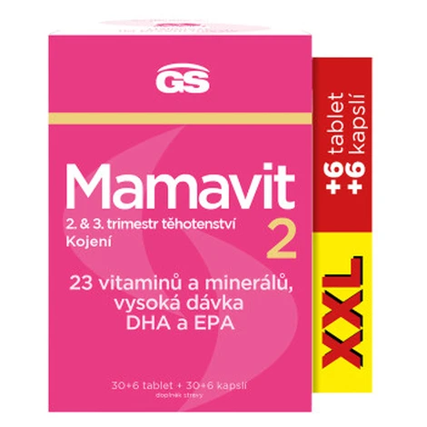 GS Mamavit 2 Těhot. a kojení 36 tablet Green Swan