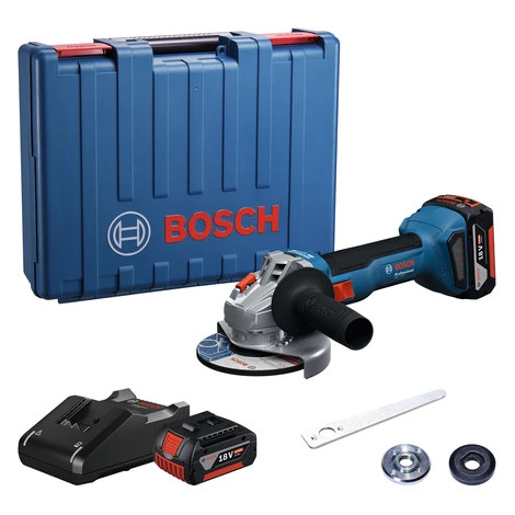 Bruska úhlová AKU Bosch GWS 18V-8 příruční kufr
