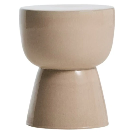 Keramický kulatý zahradní stolek 36x36 cm Mesquida – Kave Home