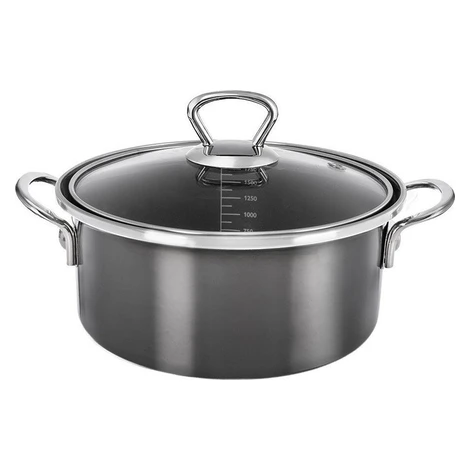 Smaltovaný kastrol s pokličkou 2,5 l Metalic – Orion