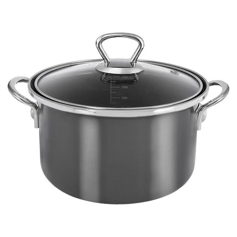 Smaltovaný hrnec s pokličkou 3,25 l Metalic – Orion