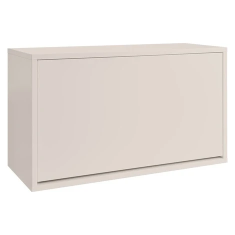 Světle šedý výklopný/závěsný botník 70x30x40 cm – ReCollector