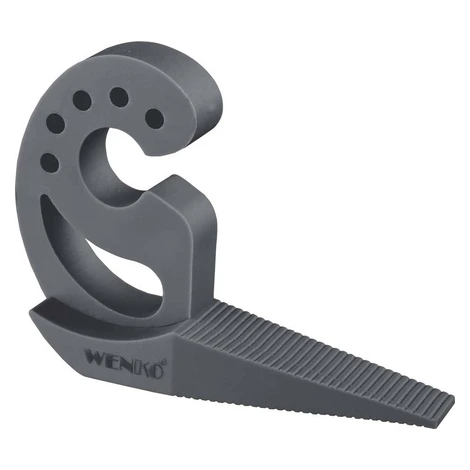 Tmavě šedá zarážka na dveře a okna Wenko Multi-STOP®