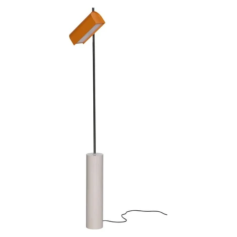 Oranžová LED stmívatelná stojací lampa (výška 160 cm) Reflector – Hübsch