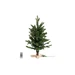 Luxusní vánoční 3D stromek QVC / jedle / 60 cm / 50 LED Deluxe / teplá bílá/vícebarevná / zelená