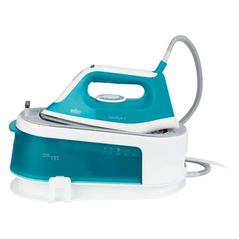 Parní generátor Braun IS1013GR / 2400 W / 120 g/min. / 6 bar / 1,5 l / modrá/bílá Varianta: ivi7