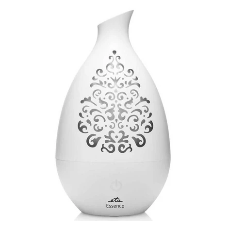 Ultrazvukový aroma difuzér ETA Essenco 1634 90000 / do 20 m2 / 0,2 l / až 8 hodin provozu / bílá
