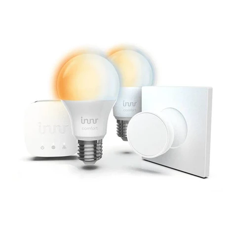 Startovací sada Innr s Bridge + 2x žárovka Comfort + Smart Button UK Varianta: ivi3
