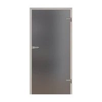 Skleněné dveře Naturel Glasa pravé 80 cm dark Grey čiré GLASA1G80P