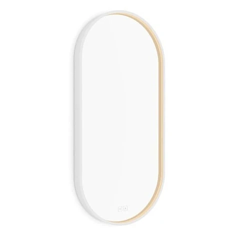 Nimco Bílé LED zrcadlo 45x90 dotykový senzor bílá ZPB 32003LVX-05