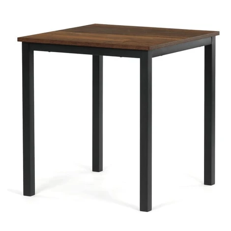 Jídelní stůl Autronic 70x70 cm Hnědá Melamin GDT-201 OLW2