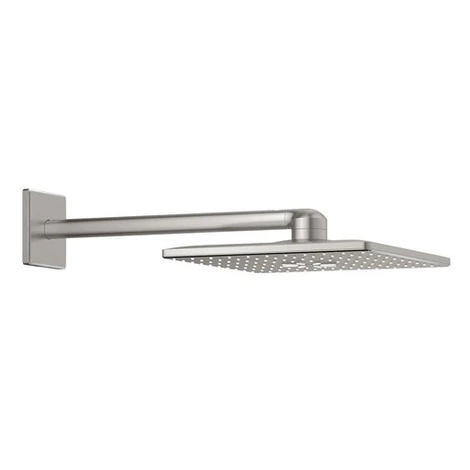 Grohe Rainshower SmartActive Cube hlavová sprcha včetně sprchového ramena supersteel 26479dc0 G2