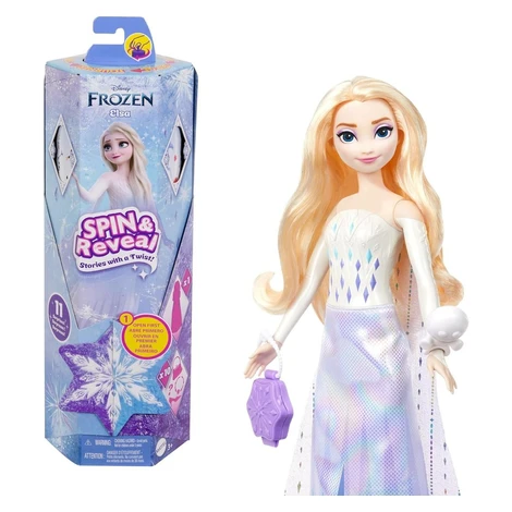 Mattel Ledové království Spin and Reveal panenka Elsa