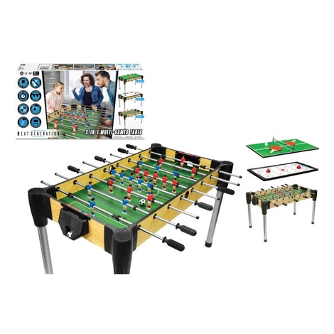Herní stůl 3v1 - hokej, fotbal, ping-pong 122 cm - 15MA-MA8209 Sparkys