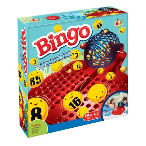 STUDO GAMES - Bingo červené - 15K-007-85 Sparkys