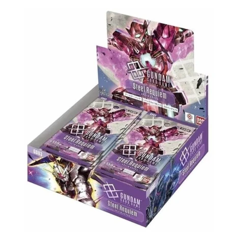 Gundam TCG Steel Requiem GD-03 Booster box Bandai Namco Games