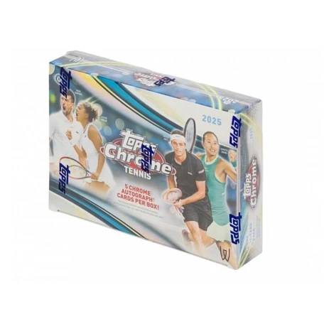 2025-2026 Topps Chrome Tennis karty Breaker's Delight Box