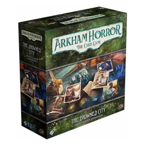 Arkham Horror: The Card Game - The Drowned City Investigator Expansion Fantasy Flight Games