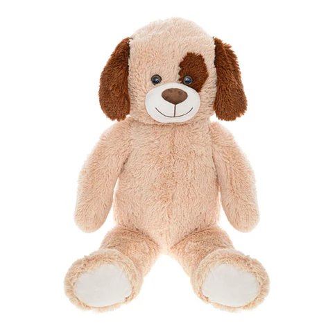 Plush Friends pes plyšový světle hnědý 80cm Wiky