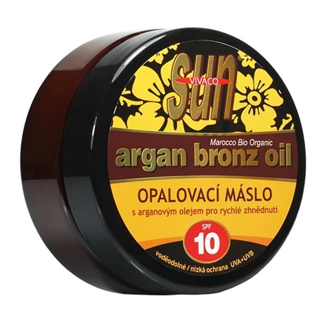 VIVACOsun opalovací máslo argan.olej SPF10 200ml