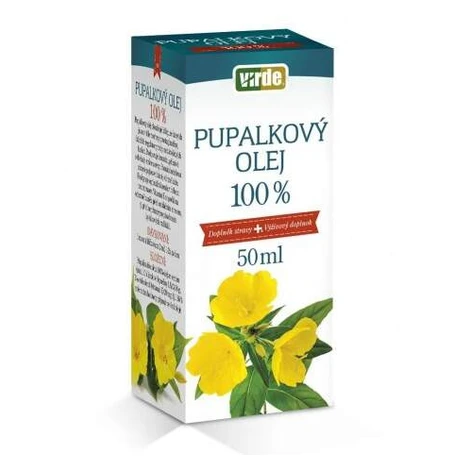 Pupalkový olej 100% 50ml Virde