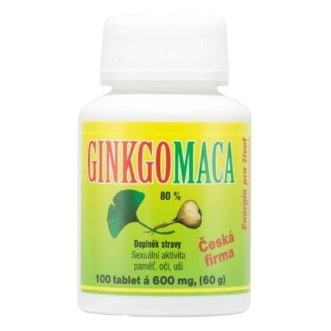 HEMANN Ginkgo Maca tbl.100
