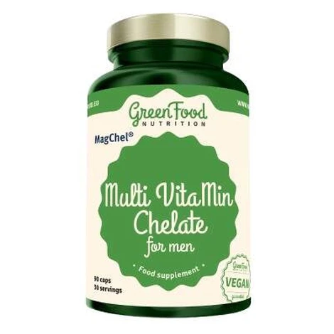 GreenFood MultiVitaMin Chelate for men cps.90