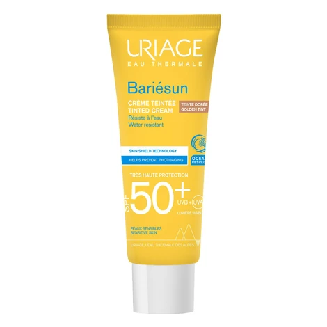 Uriage Bariésun Tónovaný opalovací krém SPF50+ zlatý odstín 50 ml