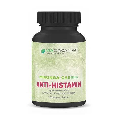 VIA Organika Moringa caribic ANTI-HISTAMIN 120 kapslí