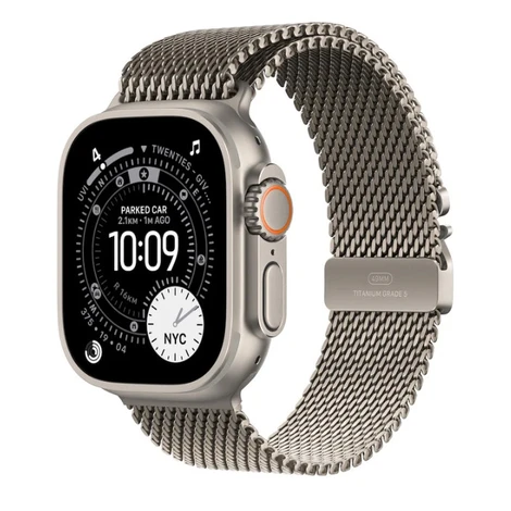 Apple Watch Ultra3 49 mm milánský řemínek S chytré hodinky