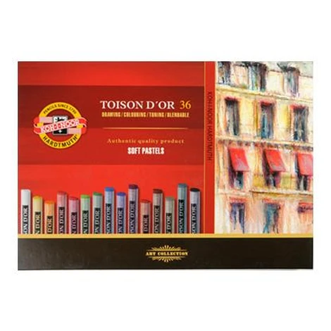 KOH-I-NOOR TOISON D´OR 8515/36 - prašné křídy - 36 ks Kohinoor