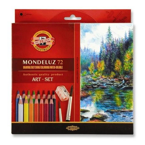 KOH-I-NOOR MONDELUZ 3714/72 - akvarelové pastelky - 72 ks Kohinoor