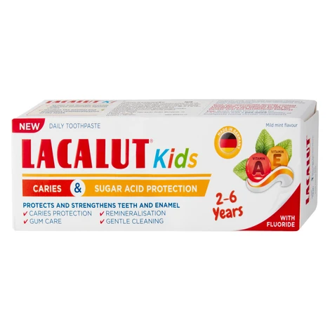 Lacalut Kids 2–6 let zubní pasta 55 ml