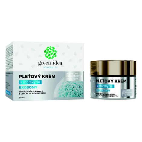 Green idea Pleťový krém s mořskými exosomy 50 ml