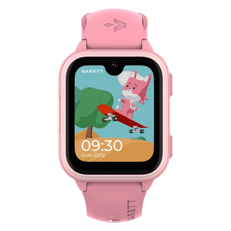 Garett Kids Vibe 4G AMOLED chytré hodinky Pink