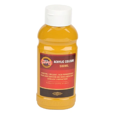 KOH-I-NOOR 1627/0600 - akrylová barva 500 ml, okrová Kohinoor