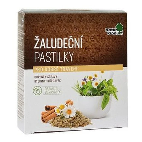 Naturprodukt Žaludeční pastilky 20 pastilek