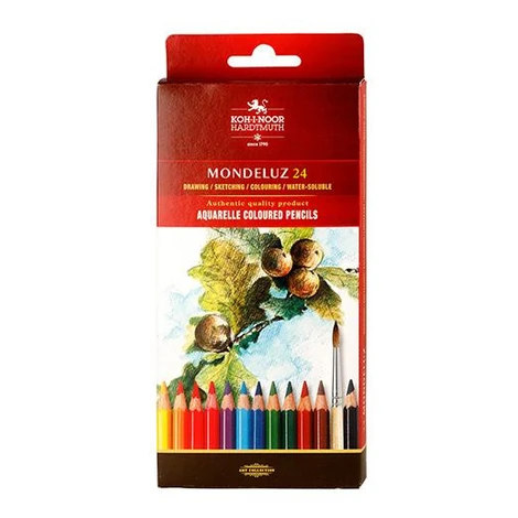 KOH-I-NOOR 3718/24 - akvarelové pastelky plody - 24 ks Kohinoor
