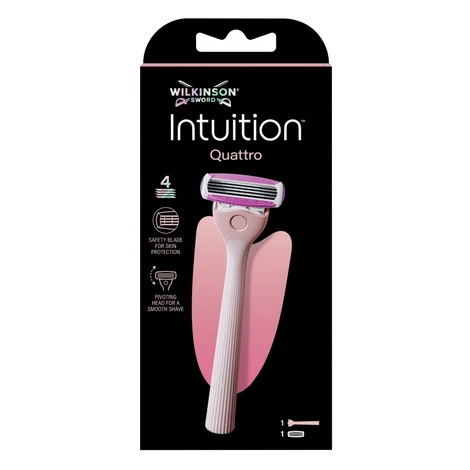 Wilkinson Intuition Quattro dámský holicí strojek + hlavice