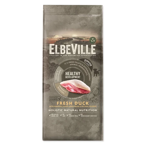 Elbeville Krmivo Puppy and Junior All Breeds Healthy Development Fresh Duck 11,4kg