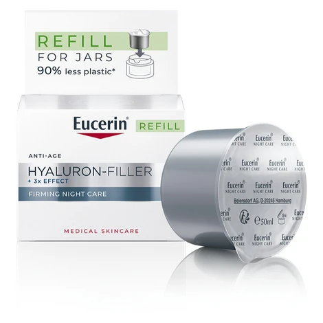 Eucerin Hyaluron-Filler + 3x Effect noční krém náhradní náplň 50 ml