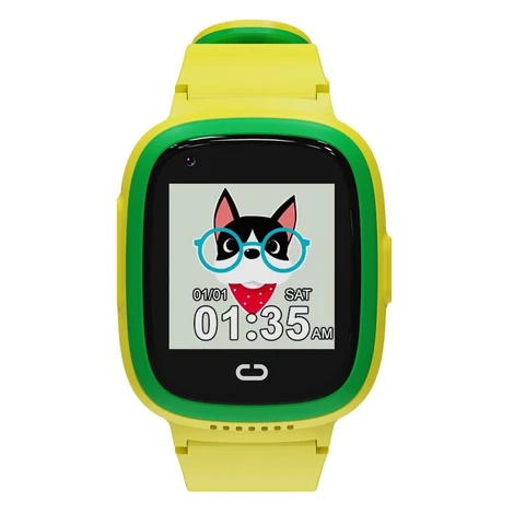 Canyon kids watch Sunny KW-48 Video 4G GPS Games&Music Green