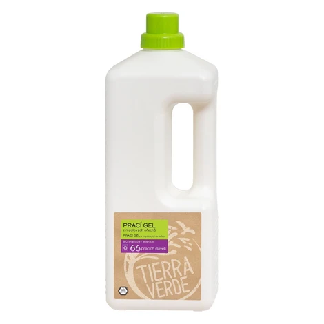 Tierra Verde Prací gel z mýdlových ořechů levandule láhev 2 l