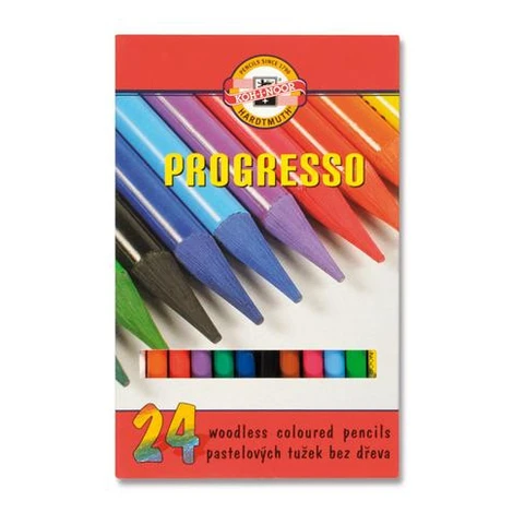 KOH-I-NOOR PROGRESSO 8758/24 - pastelky v laku - 24 ks Kohinoor