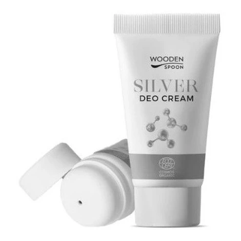 WoodenSpoon Organický krémový deodorant s mikrostříbrem 40 ml WOODEN SPOON